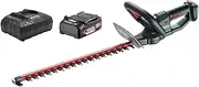 [metabo] 18 V 2600 SPM Hedge Trimmer with Fast Brake Kit with 1 x 2.0ah Battery and Charger, 530 mm Cutting Length