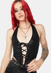 Slick In My Own League Corset Top