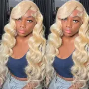 Blonde 613 Hd Lace Frontal Wig 13x6 Body Wave Lace Wig Colored Human Hair Wigs