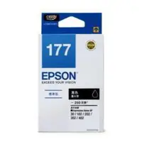 在飛比找PChome24h購物優惠-EPSON NO.177 T177150 標準型黑色墨水匣