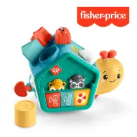 在飛比找momo購物網優惠-【Fisher price 費雪】費雪可愛蝸牛爬行積木盒