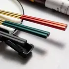 Kitchen Tools Chopsticks Tableware Travel Foldable Tableware Chopstick Set