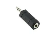 2.5mm Stereo Female Mini Jack to 3.5mm Stereo Male Audio Headset Adaptor