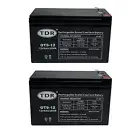 2x New 12v 9ah 7ah UPS SLA AGM Sealed Lead Acid Battery WP7-12 LP12-6.5 BP7-12