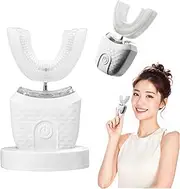 Scandinavian Smiles Toothbrush: 360° Cold Light Whitening, IPX7 & Wireless Charging for Complete Oral Cleanse & Radiant Smile