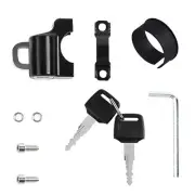 Motorcycle Helmet Lock Anti-Theft Fixed Lock Universal Security Locking Tool