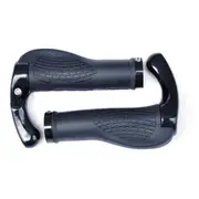 New Human Body Engineering Bicycle Lock Set Bicycle Grips Suit BLACK COLOR