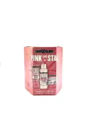 Soap & Glory Pink Like a Star Skincare Set