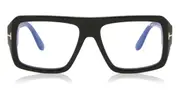 Tom Ford FT5903-B Blue-Light Block 001 Men's Glasses Black Size 54 - Private Health Rebate - Blue Light Block Available
