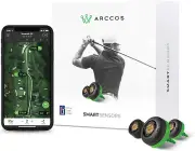 Arccos Smart Sensors: Automatic Golf Game Tracking System, A.I. Powered GPS Rang