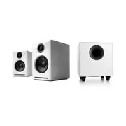 Audioengine A2+ Wireless Desktop Speakers with S8 Subwoofer (White)