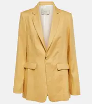 [Asceno] Asceno Azores linen blazer AU 10 beige