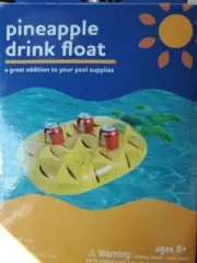 Pineapple Inflatable Drink Float New