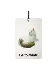 Personalized Turkish Van Cat Car Air Freshener