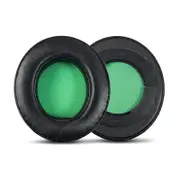 2-pack Razer Blackshark V2 Headset Sponge Case - Ellipse Lambskin Green Net