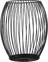 CLISPEED Coffee Holder Sturdy Wire Storage Basket for Fruits Sundries Compact Design Easy to Move Space Saving for Home Coffee Shops Organizer