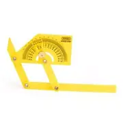 29 Plastic Protractor and Angle Finder, Outside, Inside, Sloped Angles, 0° to
