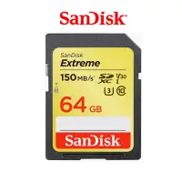 在飛比找蝦皮商城優惠-Sandisk Extreme 【eYeCam】SD 64G