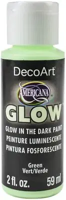 Americana Glow In The Dark Paint 2oz-Green