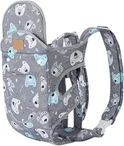 yuksok Baby Carrier, Ergonomic, Facing- Facing-Out, Front and Back Carry Holder for Newborns and Older Babies Month