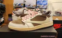 在飛比找Yahoo!奇摩拍賣優惠-AIR JORDAN 1 LOW TRAVIS SCOTT 