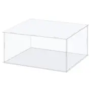 Display Case Box Acrylic Transparent Dustproof Protection Showcase 31x26x16cm