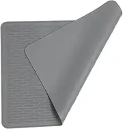 Silicone Stove Cover, Dark Grey Electric Cooktop Protector Multifunctional Kitchen Heat Mat 28x20in (0.3cm)