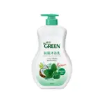 綠的抗菌沐浴乳1000ML-檸檬香蜂草精油