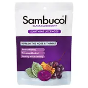 Sambucol Relief NosePlus Throat Lozenges 16 Pack