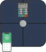Ruiqas Digital Intelligent Body Weight Scales Large Display Personal Scales Body Composition Analyzer Synchronised with Smartphone App