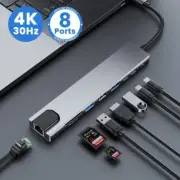 Usb Hub Docking Station Usb C Hdmi Hub 3 0 Type C Multi-hub For Laptop Macbook