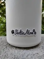 Sheltie Mom - 2" Waterproof Sticker, Sheltie Sticker, Dog Sticker, Dog Decal