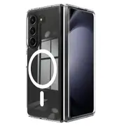 For Samsung Galaxy Z Fold6 5G Case, MagSafe Compatible, Scratchproof Cover, Clear