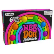 Schylling Nee-Doh Rainbow Teenie Balls