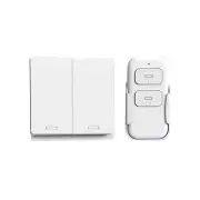 New AC220V 433MHz 2-CH Home Light Switch +RF Wireless Remote Control Tool
