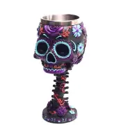 Skull Wine Glass Retro Personality for Head Goblet for Creative Cocktail
