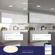 Oja 60 Smart LED Ceiling Light in White