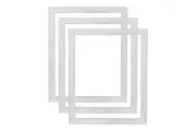 Country Chic Frame 1.5” - [Marshmallow White - 8x10"] - 3 Pack