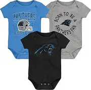 Outerstuff NFL Newborn Infants Born Champion 3 Pack Primary Logo Team Color Creeper Bodysuit Romper Baby Set