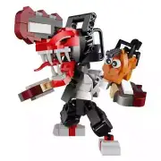 239PCS Chainsawed Man High-End Brickheadz Building Blocks Set Cartoon Figures...