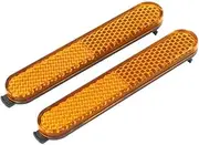 2PCS for Ninebot F2 F2 Plus F2 PRO Electric Scooter Side Reflective Strip,Electric Scooter Night Warning reflectors for Ninebot Decorative Reflective Strip Replace Parts