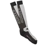 Alpinestars Thermal Tech Socks, black-grey, Size L 2XL for Men Black Grey