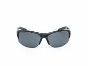 EXCAPE Black Sports Cycling Sunglasses - Unisex Semi Frameless