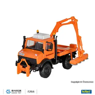 kibri 15004 (HO kit) UNIMOG 裝載綠籬修剪吊臂