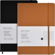 2 Pack B5 Journal Notebooks Classic College Ruled Notebooks Hardcover Lined Jour