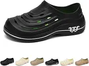 [axodsnl] Armadillo Clogs, Armadillo Chef Shoes for Women Men, 2025 Summer Unisex Non-Slip Oil Resistant Kitchen Nurses Work Shoes(Black,41)