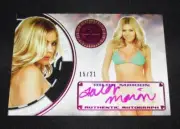 2014 Benchwarmer TALOR MARION Vegas Baby #58 Pink Auto/21 PLAYBOY Fast N Furious