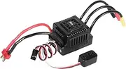 kowaku Brushless Motor Electric Speed Controller Sensorless Adjustable Replacement Parts 1/10 RC Car ESC for Car Model Toy, Style E