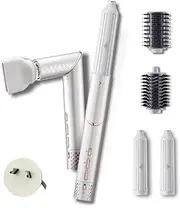 GLAMUP 5 In 1 Flex Hair Styler-Advanced High Speed Hair Dryer with Air Curler, Hair Dryer Brush, No Heat Damage, for All Hair Types, Perfect for Travel, Gift Set