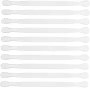 10 Pcs Manicure Tools Fingernail Polish Cleaning Tools Cuticle Cleaning Sticks Cuticle Care Kit Toenails Cuticle Scraper Cuticle Manicure Sticks Cuticle Trimmer White Plastic FOMIYES